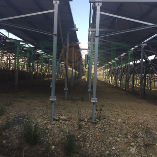 Agricultural Greenhouse mounting System